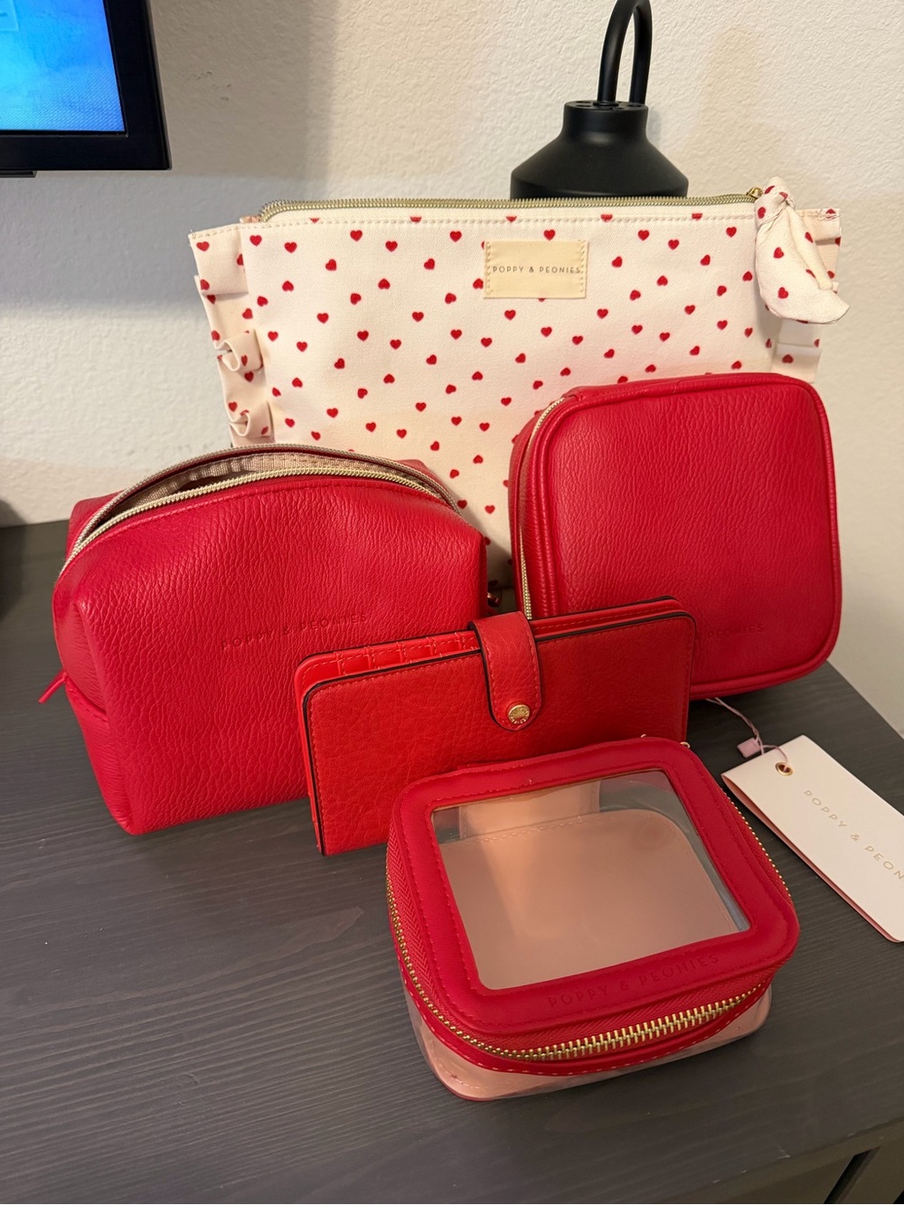 Poppy & Peonies Red Set